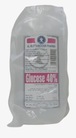 جلوكوز 40% المتحدون محلول وريدي 25 مل